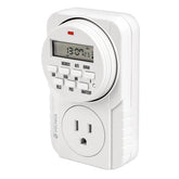 Temporizador digial, 8 evenos em-8 voleck